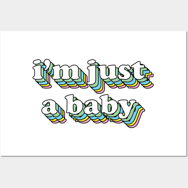 I'm just a baby Wall Art by DreamPassion